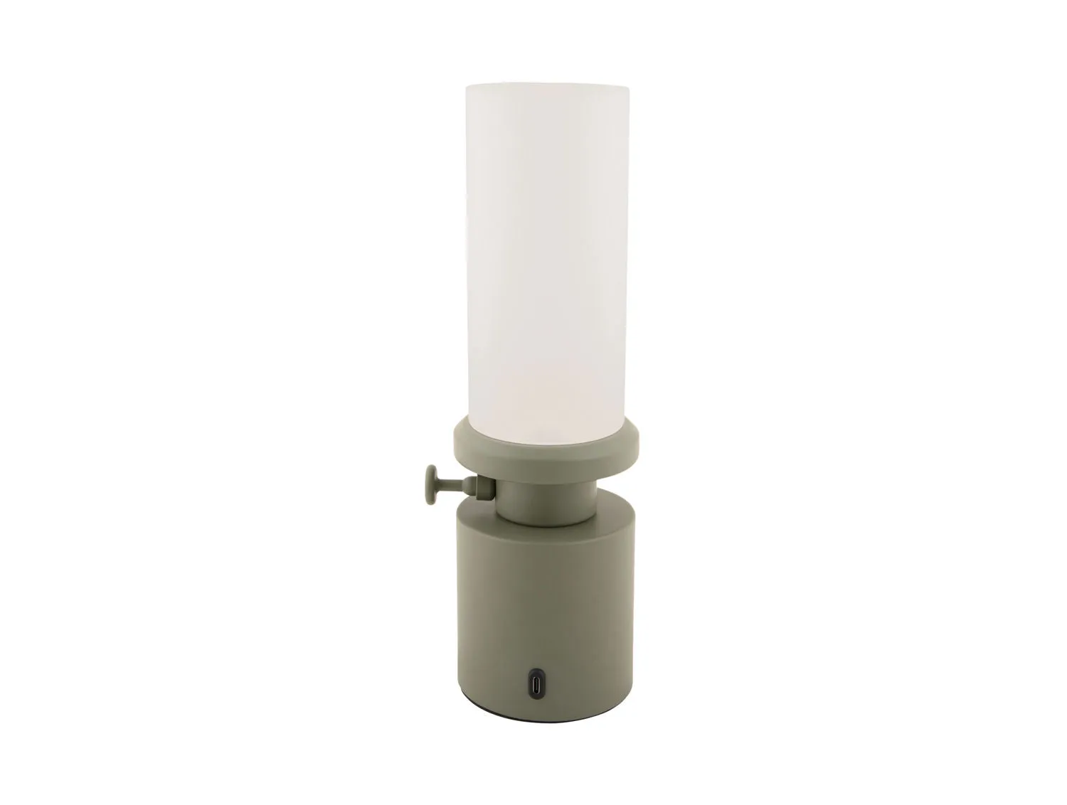 Table lamp Camp LED iron jungle green