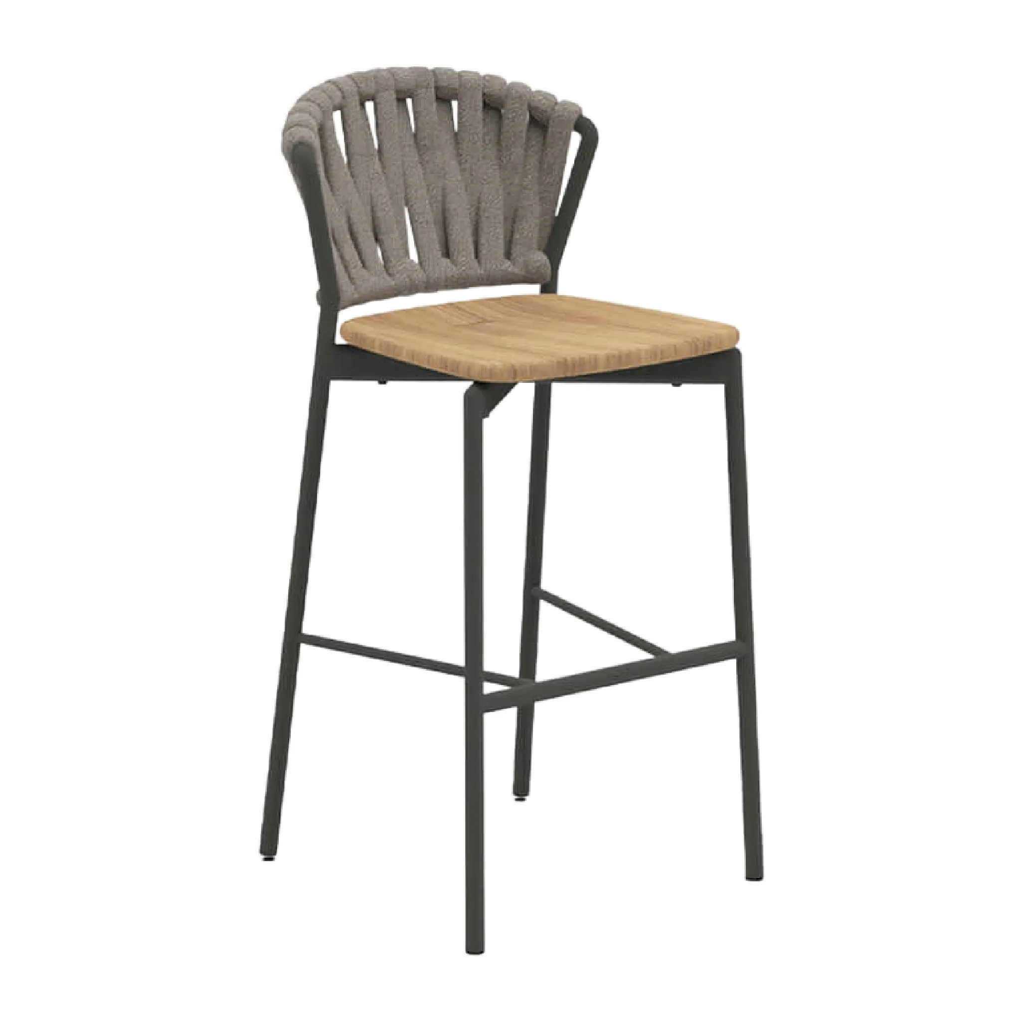Teak Wood Outdoor Bar Stool | Roda Piper