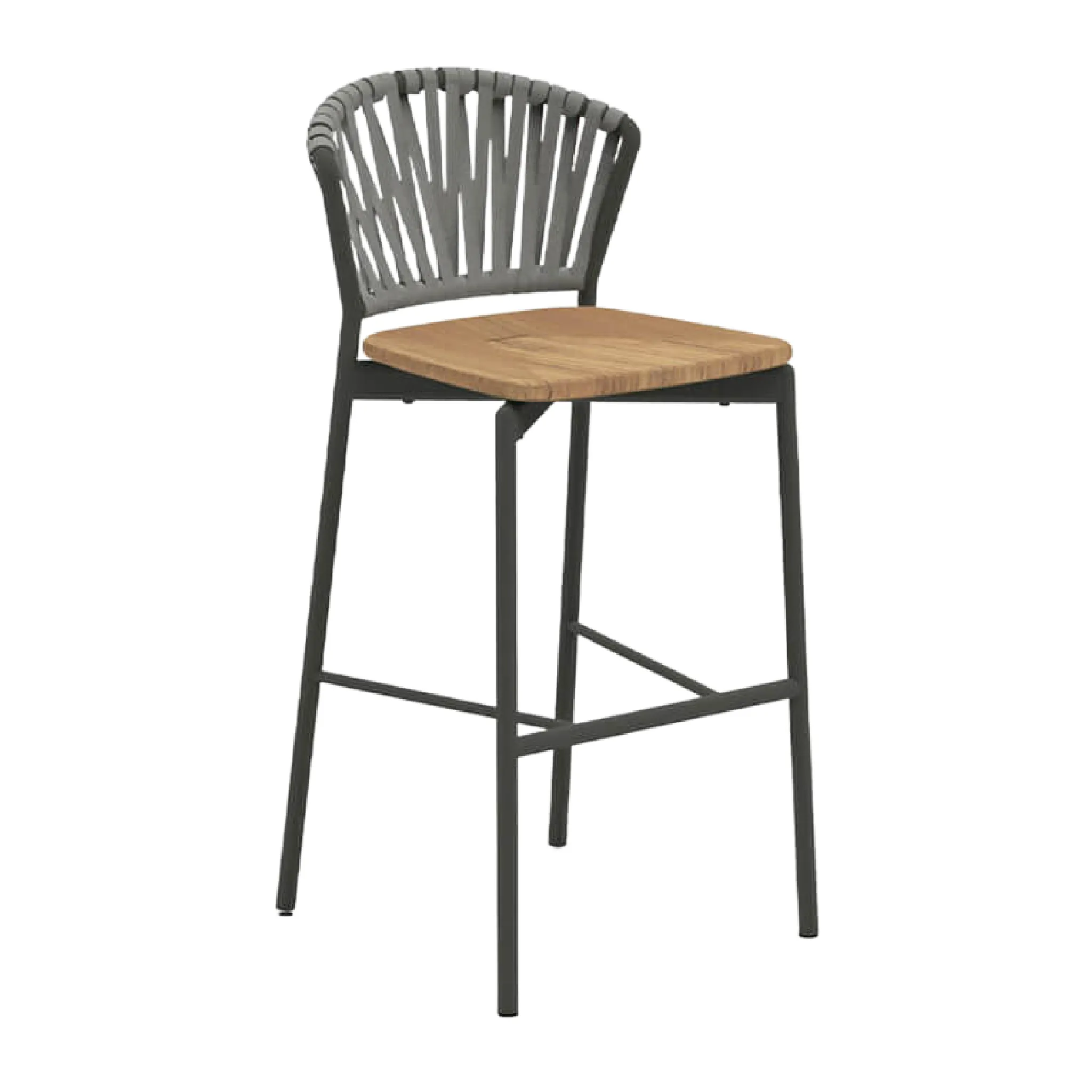 Teak Wood Outdoor Bar Stool | Roda Piper