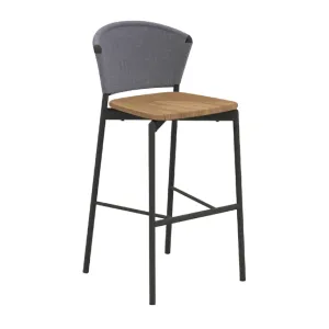Teak Wood Outdoor Bar Stool | Roda Piper
