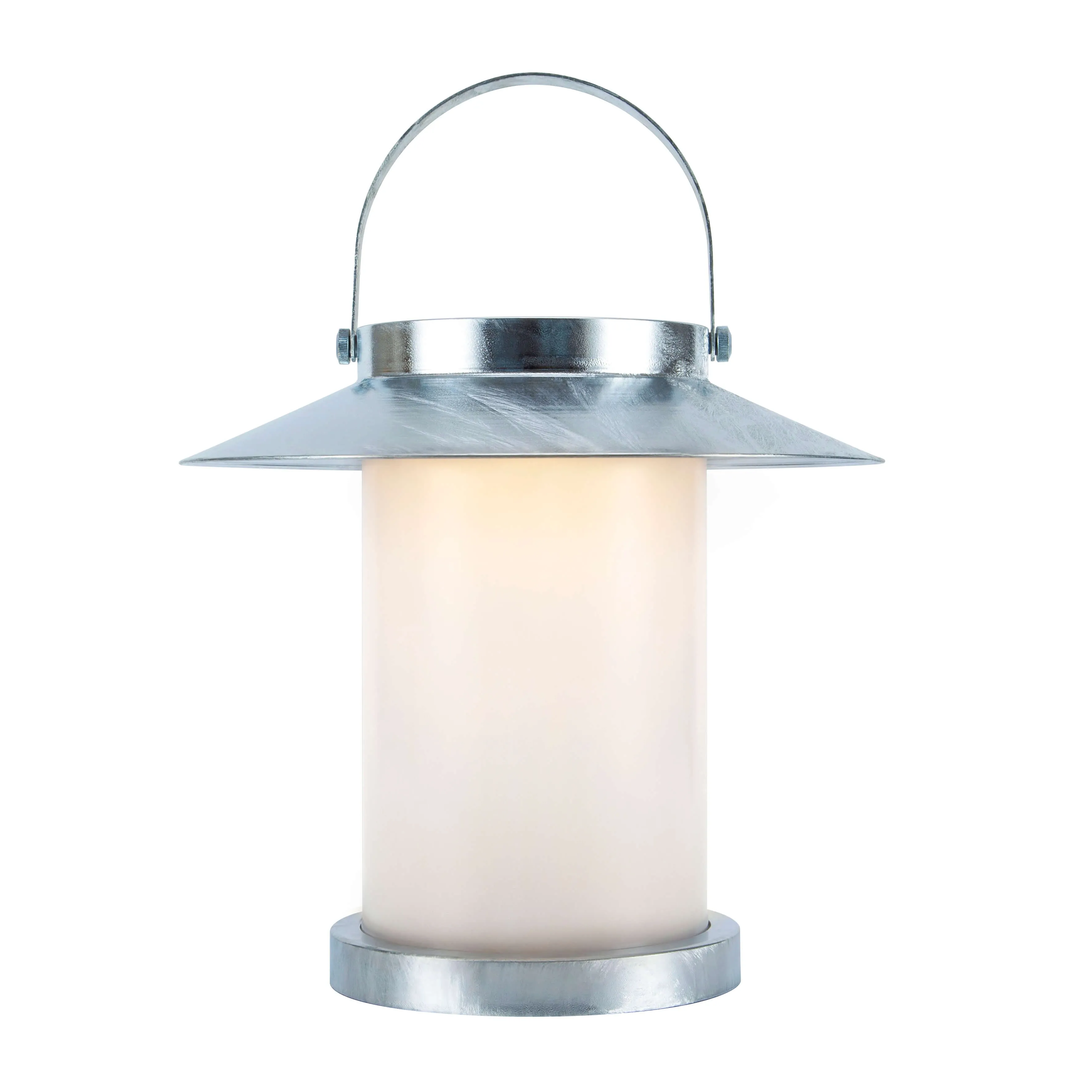 TEMPLE To-Go Portable Outdoor Solar Lantern (avail in Galvanized & Brass)