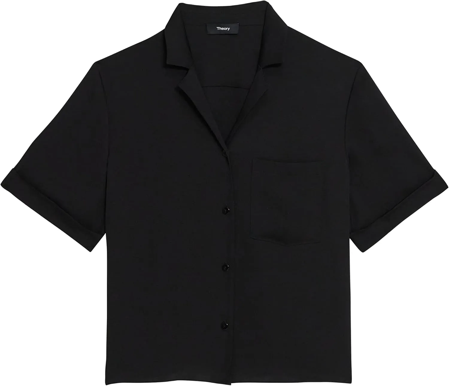 Theory Women's Short-Sleeved Camp Shirt