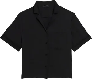 Theory Women's Short-Sleeved Camp Shirt