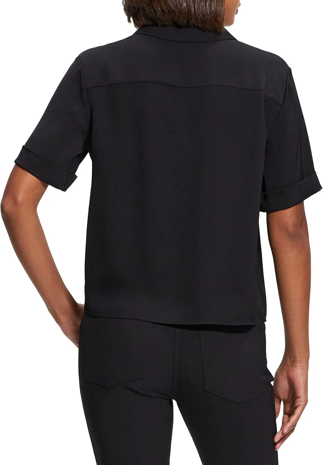 Theory Women's Short-Sleeved Camp Shirt