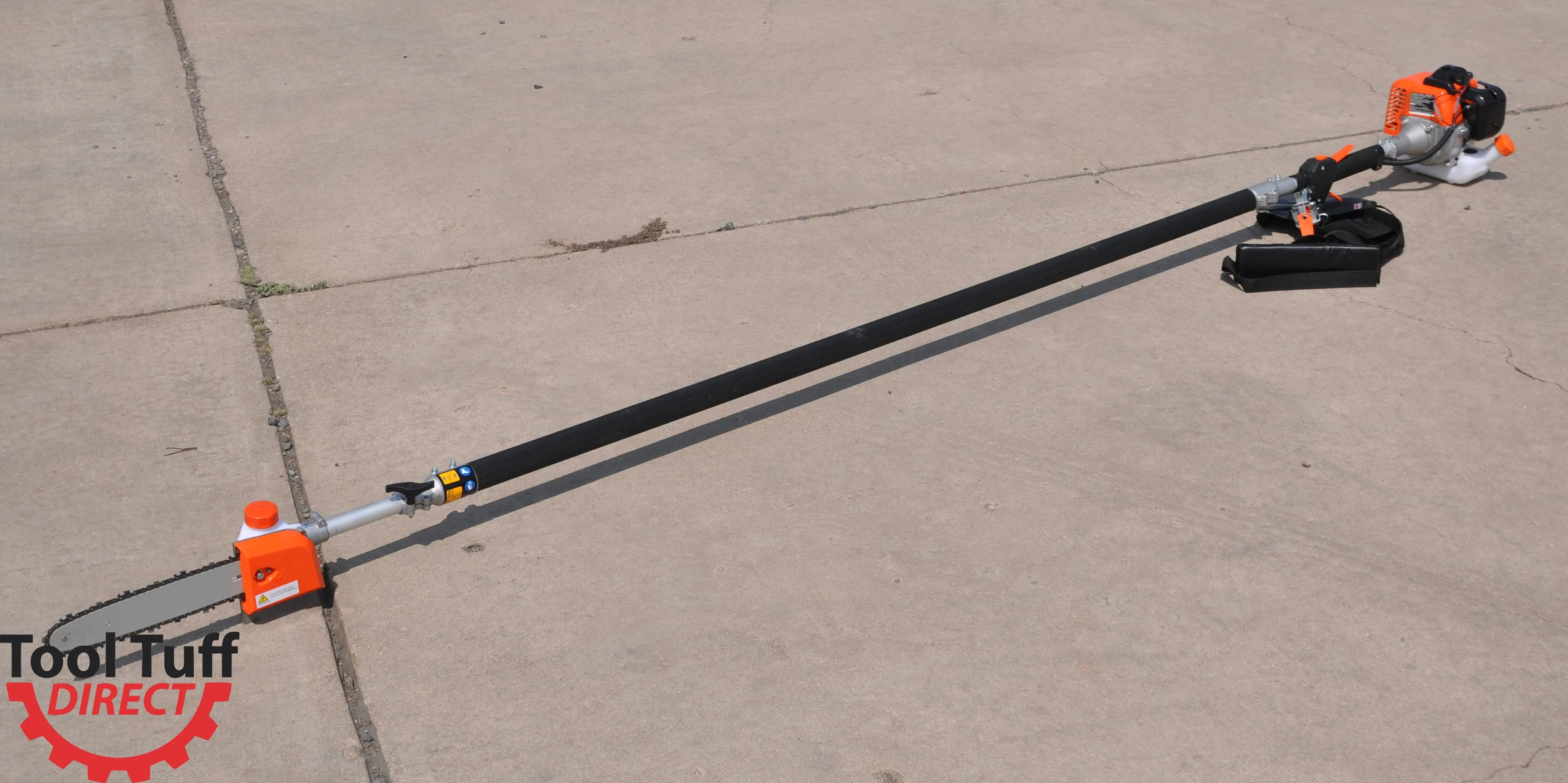 Tool Tuff Gas Powered Pole Chain Saw, 8' - 14' Telescoping Reach, 22.5 cc 2-Stroke - The REAL DEAL!