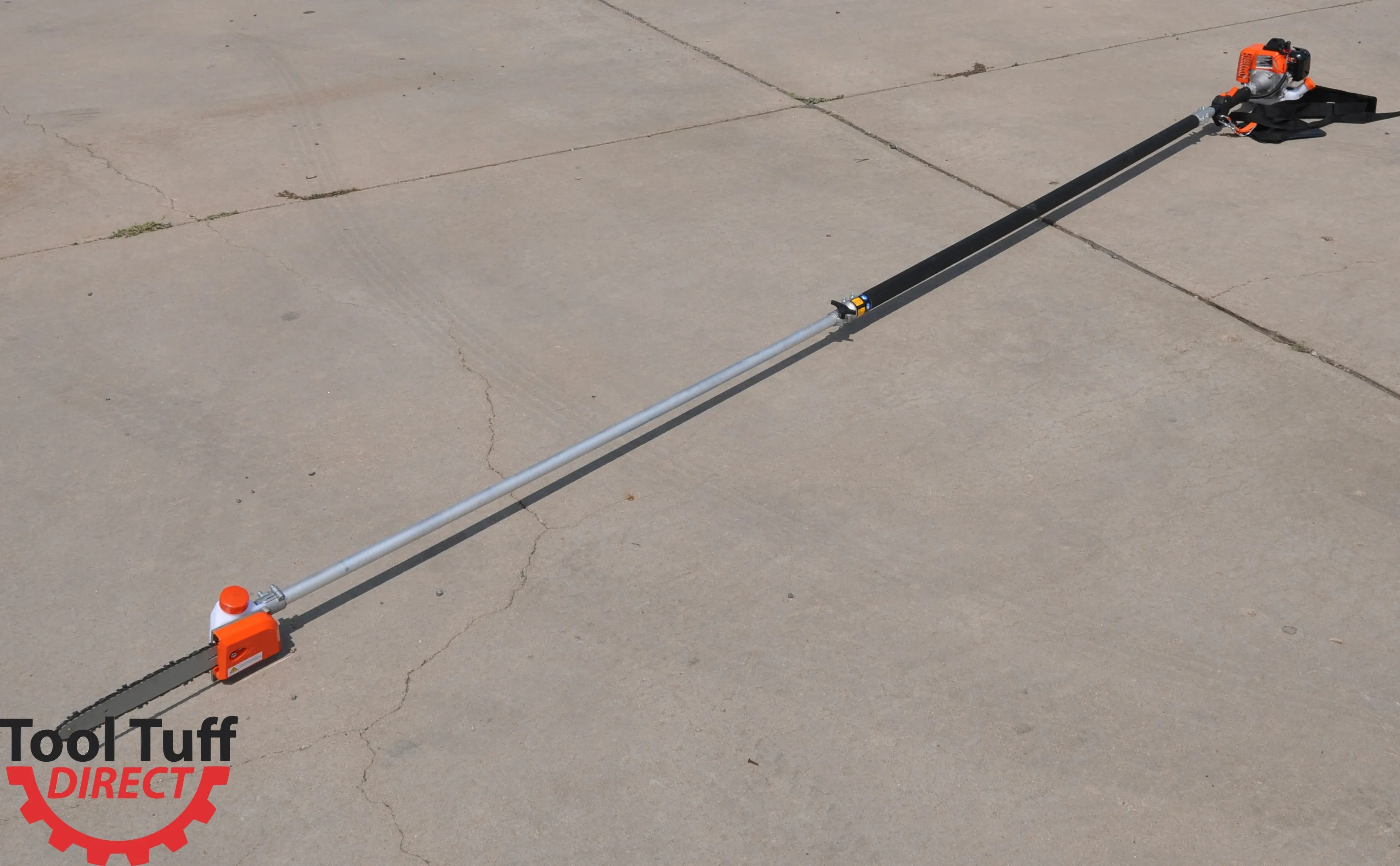 Tool Tuff Gas Powered Pole Chain Saw, 8' - 14' Telescoping Reach, 22.5 cc 2-Stroke - The REAL DEAL!
