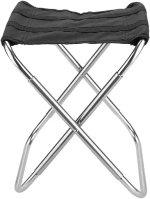 Topyond Folding Chair, Camping Stool, Portable Aluminum Alloy Seat with Storage Bag, for Outdoor Travel, Fishing,Hiking, Gardening