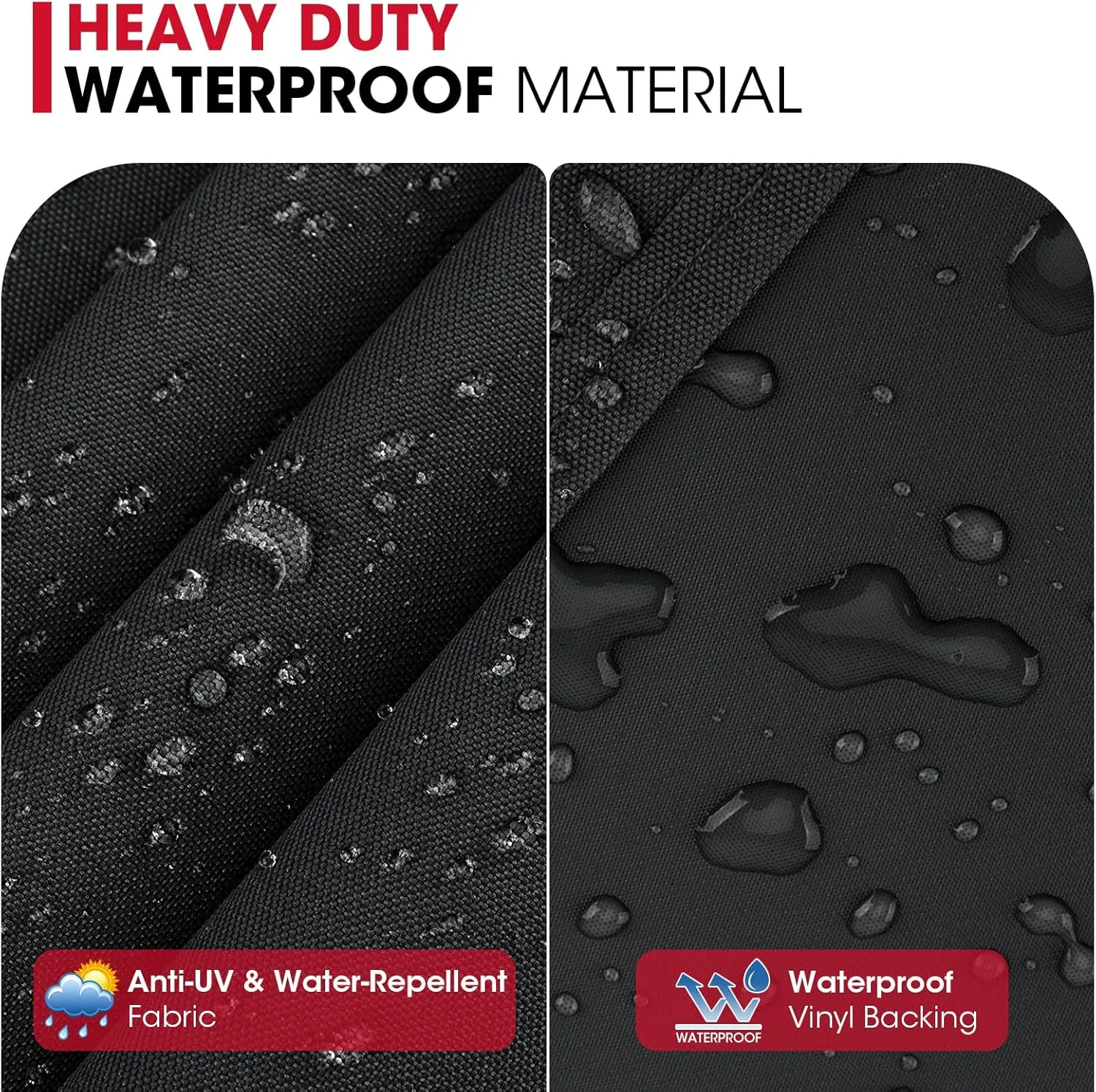 Unicook Grill Cover Compatible with Weber Genesis 400 Series, Heavy Duty Waterproof Outdoor BBQ Cover, Fade Resistant Barbecue Protector, Compared to Weber 7758, Fits Grills up to 69 Inches Wide