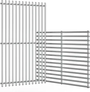 Uniflasy 17 Inches Stainless Steel Cooking Grids Grates for Home Depot Nexgrill 720-0830H 720-0830D, 720-0783E, 720-0783C, for Nexgrill Replacement Parts
