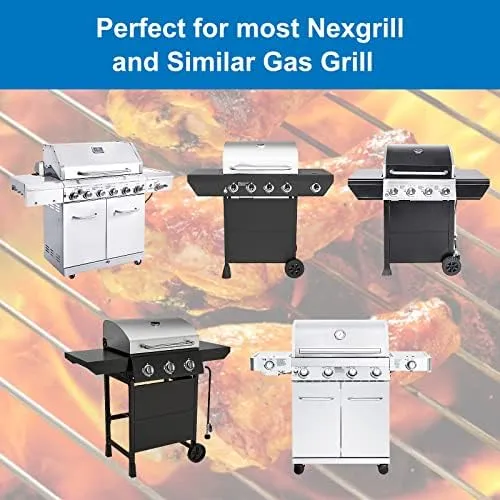 Uniflasy Universal Grill Warming Rack 19.7''- 32.3'', Top Grill Rack for Grill,fits Nexgrill,Dynaglo,Cuisinart, Monument 4/5 Burner Grill,Stainless Steel Upper Rack for Nexgrill Gas Grill Replacements