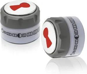 Upgraded 91538 Lighted Control Knobs Compatible with Weber Summit 400/600 Grills Manufactured 2012 Years and Later, Fit for E-470/670 S-460/470/660/670 etc., 2 Pack