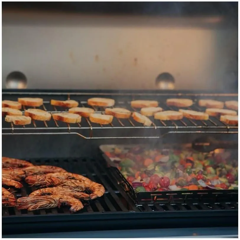 Weber Genesis SX-335 Natural Gas Smart Grill, Stainless Steel