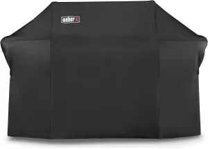 Weber Grill Cover With Storage Bag for Summit 600-Series Gas Grills,Black 47 x 74.8 x 26.8