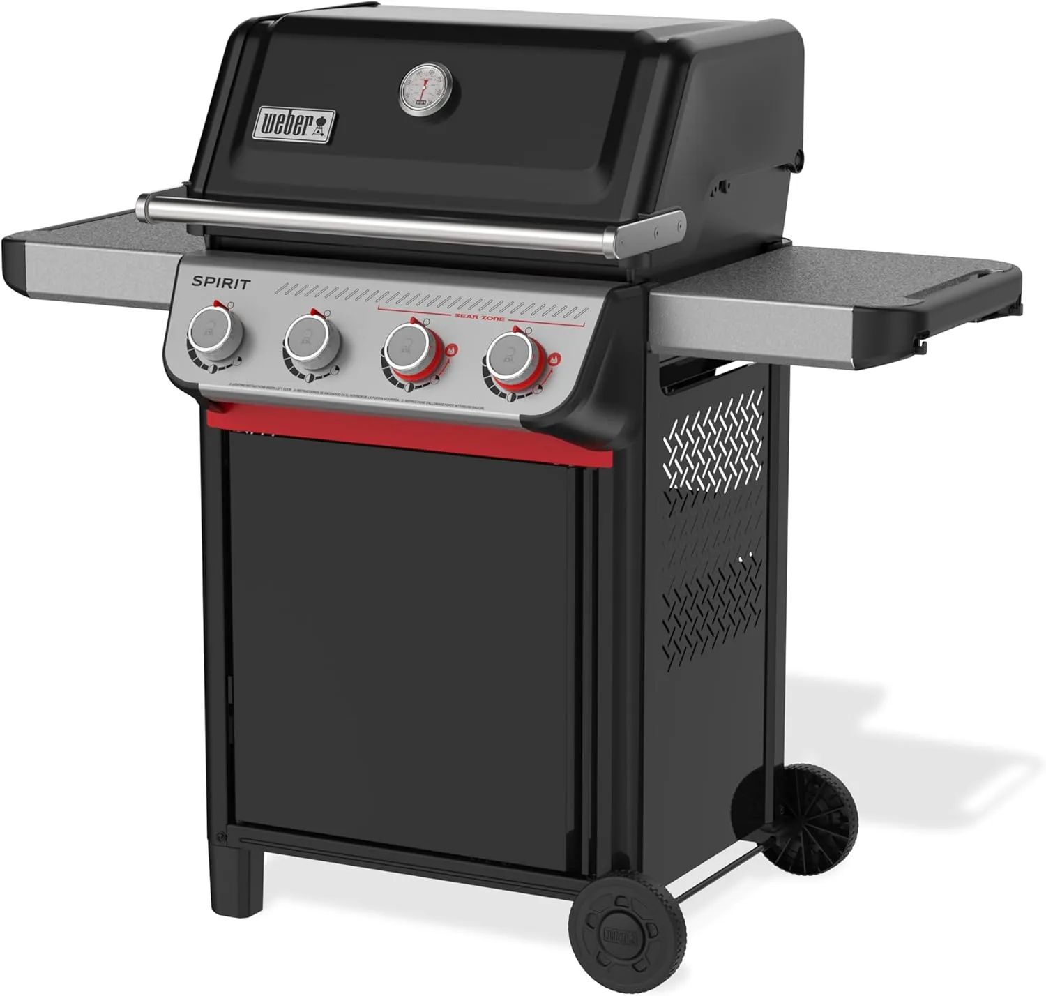Weber SPIRIT 4-Burner Grill E-425 Liquid Propane Black
