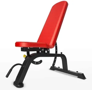 Weight Benches Multifunction Weight Bench Folding Stool with Dumbbells Fitness Equipment 7-Speed Angle Adjustment