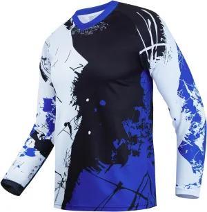 Weimostar Dirt Bike Jersey Youth Long Sleeve Off-Road Motocross Downhill Cycling t Shirt MTB Bicycle Biking Top for Boy Girl