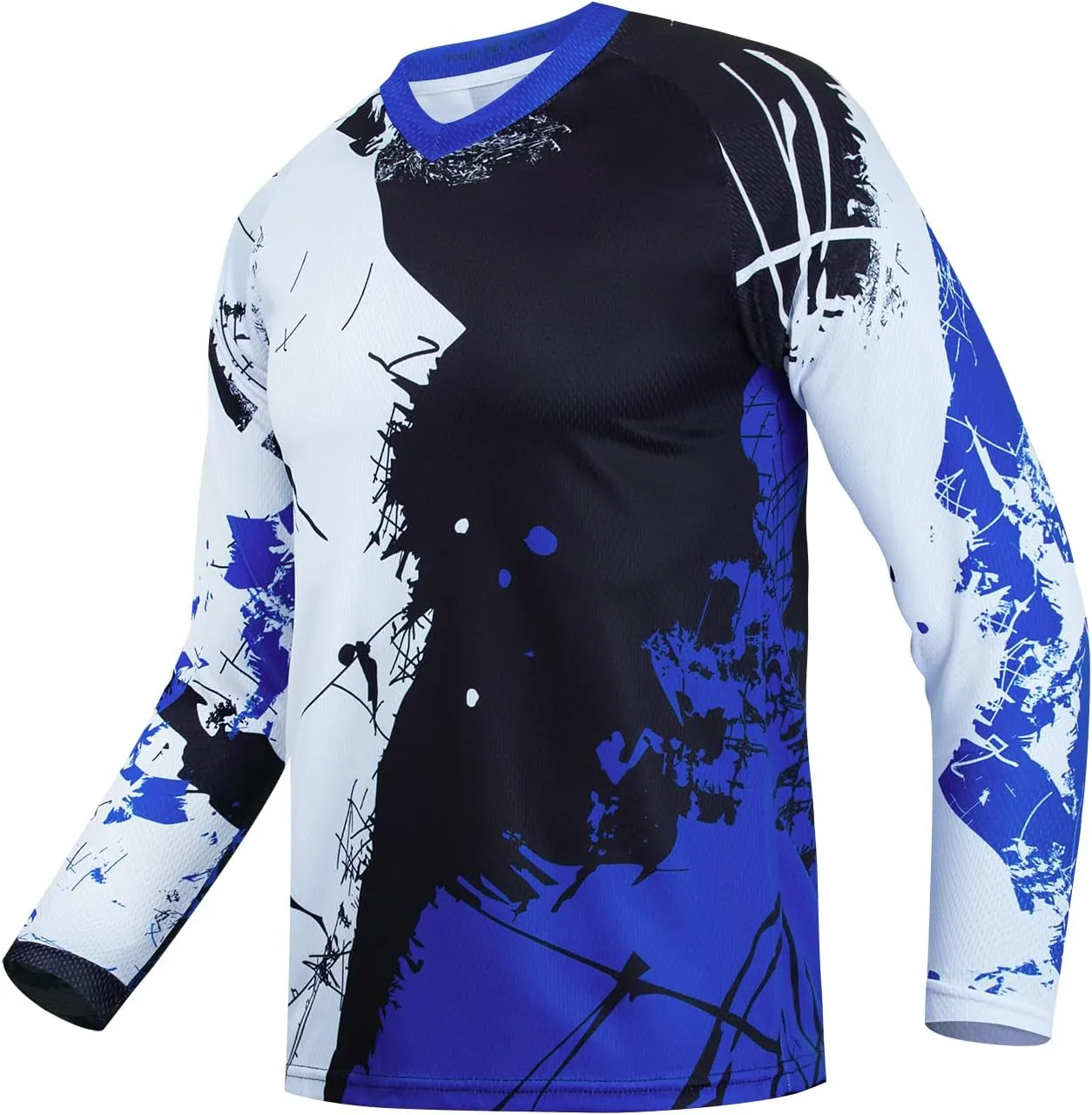 Weimostar Dirt Bike Jersey Youth Long Sleeve Off-Road Motocross Downhill Cycling t Shirt MTB Bicycle Biking Top for Boy Girl