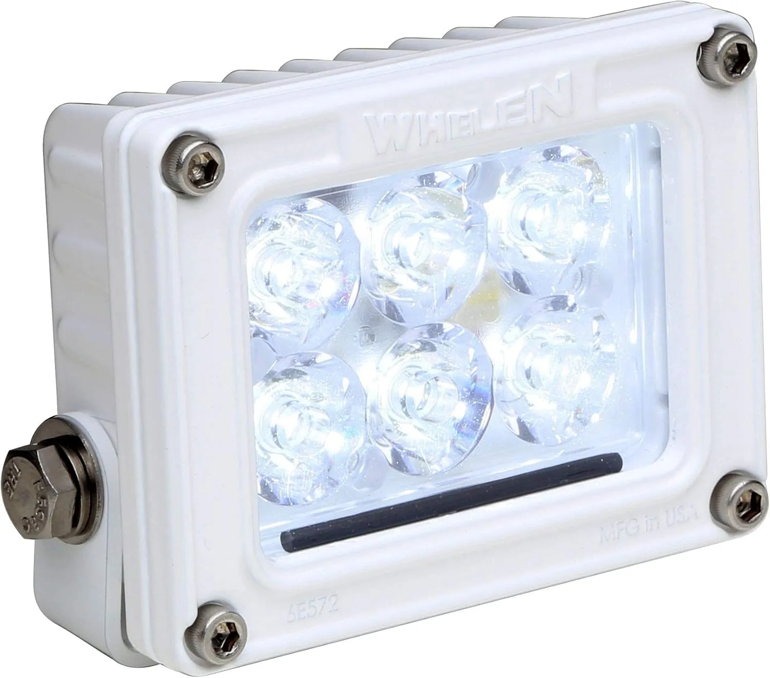 Whelen Pioneer Nano NP6BW, 6-LED, with Bail Mount, White
