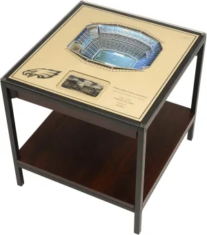 YouTheFan NFL 25-Layer StadiumViews Lighted End Table