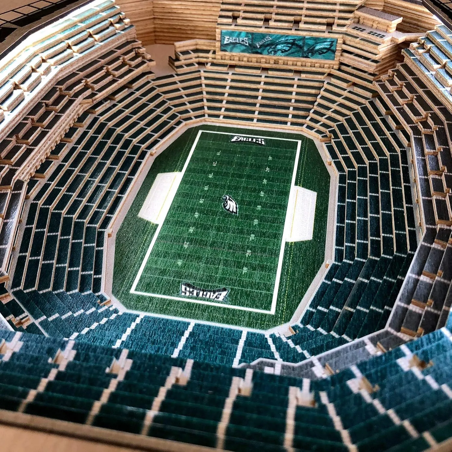 YouTheFan NFL 25-Layer StadiumViews Lighted End Table