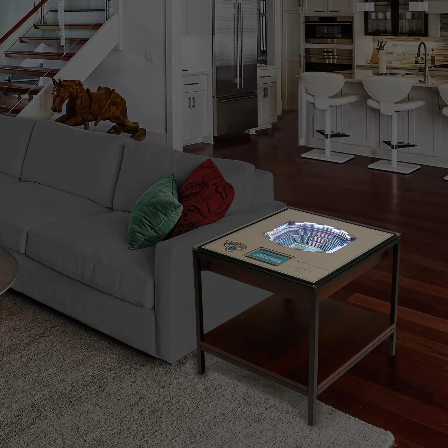 YouTheFan NFL 25-Layer StadiumViews Lighted End Table